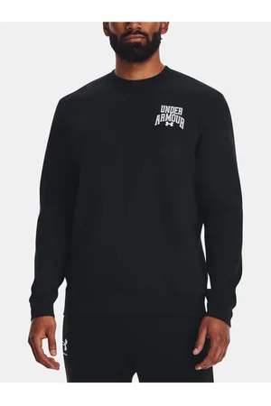 Under Armour Černá pánská mikina UA Rival Terry Graphic Crew