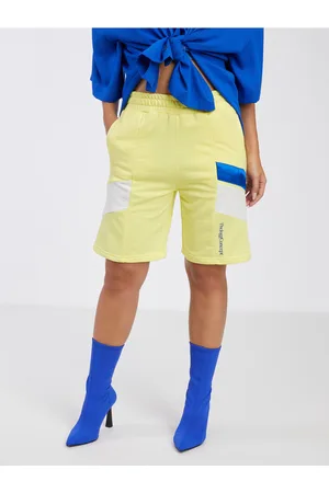 TheJoggConcept Žluté dámské kraťasy