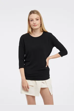 ONLY Černý svetrový top Glamour