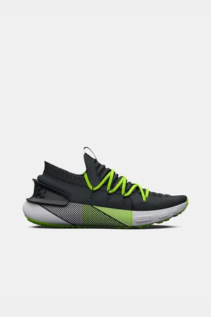 Under Armour Zeleno-černé pánské sportovní tenisky UA HOVR Phantom 3 RFLCT