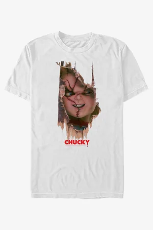 ZOOT FAN. Bílé unisex tričko NBCU ITS CHUCKY