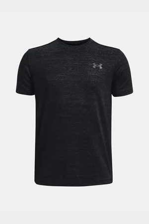 Under Armour Černé sportovní tričko UA Tech Vent Jacquard SS