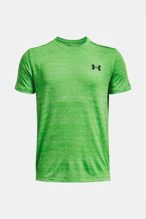 Under Armour Zelené sportovní tričko UA Tech Vent Jacquard SS