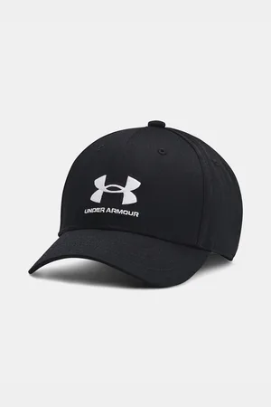Under Armour Černá kšiltovka Youth Branded Lockup Adj
