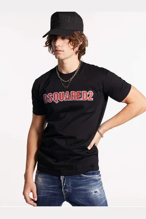Dsquared2 Černé pánské tričko