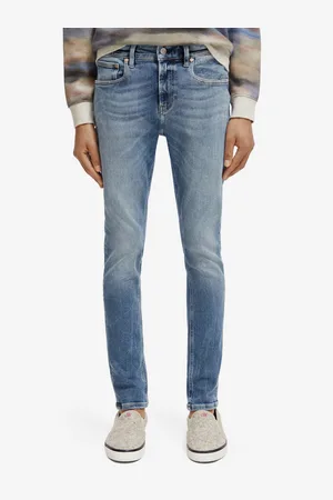 Scotch&Soda Modré dámské slim fit džíny