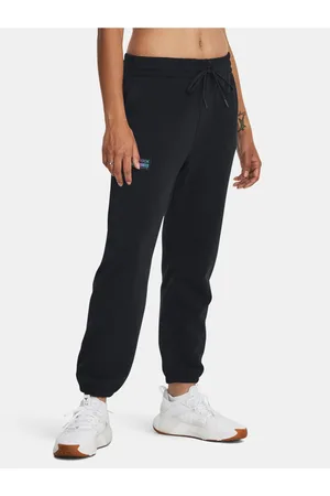 Under Armour Černé tepláky Pjt Rock HW Terry Pnt