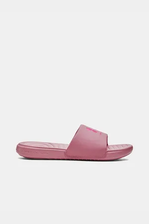 Under Armour Růžové dámské pantofle UA W Ansa Fix SL