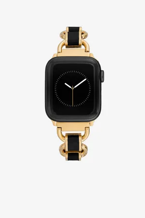 Anne Klein Dámský řemínek pro Apple Watch 42/44/45/ultra 49mm ve zlaté barvě