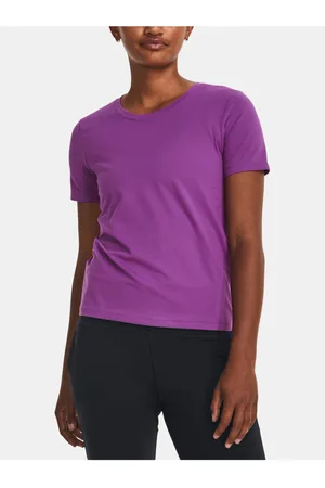 Under Armour Fialové sportovní tričko Meridian SS