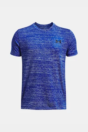 Under Armour Modré sportovní tričko UA Tech Vent Jacquard SS