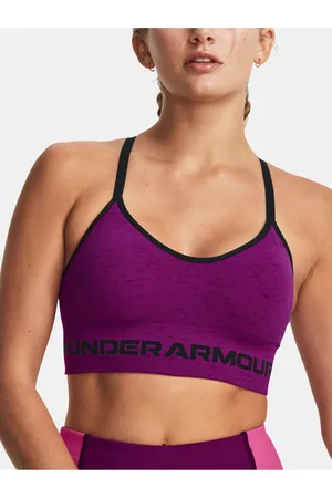 Under Armour Sportovní podprsenka UA Seamless Low Long Htr Bra