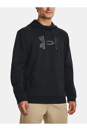 Under Armour Černá sportovní mikina UA Armour Fleece Big Logo HD