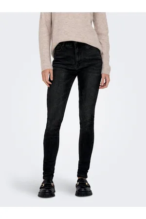 ONLY Černé dámské skinny fit džíny Luna