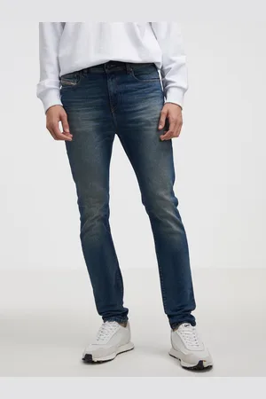 Diesel Tmavě modré pánské slim fit džíny
