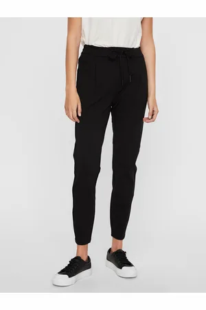 VERO MODA Černé kalhoty Eva