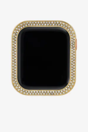 Anne Klein Luneta pro Apple Watch s krystaly v zlaté barvě