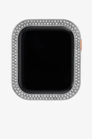 Anne Klein Luneta pro Apple Watch s krystaly ve stříbrné barvě
