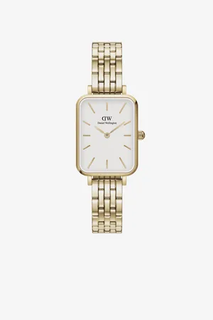 Daniel Wellington Dámské hodinky ve zlaté barvě hodinky QUADRO