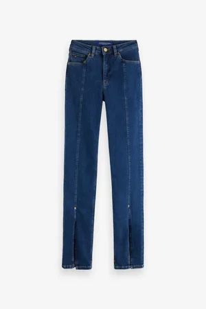 Scotch&Soda Tmavě modré dámské bootcut džíny