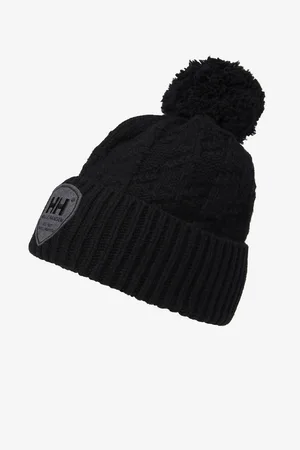 Helly Hansen Černá dámská čepice z merino vlny W HOD BEANIE 2.0