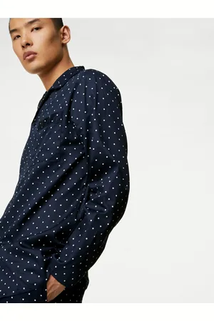 Marks & Spencer Pánská puntíkovaná pyžamová souprava