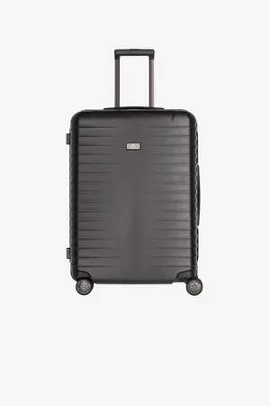 Titan Černý cestovní kufr Litron Frame M Black