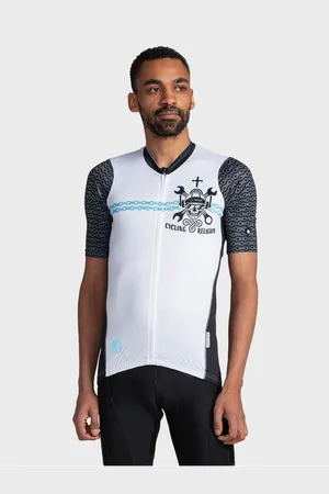 Kilpi Bílé pánské sportovní tričko na zip RIVAL