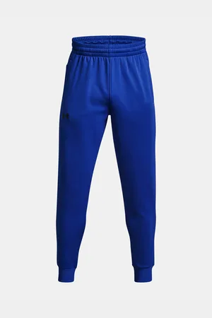 Under Armour Modré sportovní tepláky UA Armour Fleece Joggers