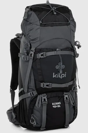 Kilpi Šedo-černý unisex sportovní batoh ECRINS (45+5 l)
