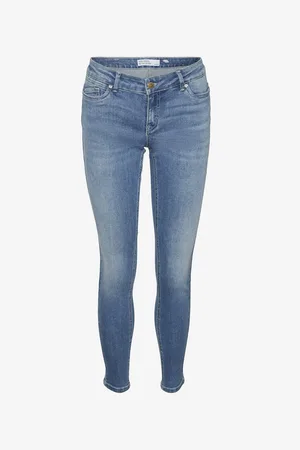 VERO MODA Světle modré dámské skinny fit džíny Sylvia