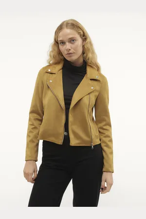 VERO MODA Dámská bunda v semišové úpravě Jose