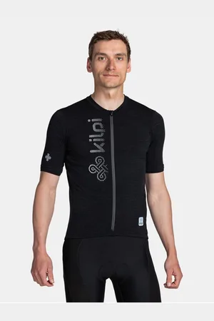 Kilpi Černý pánský cyklistický dres PETRANA
