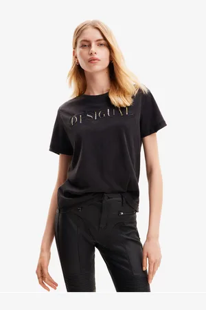 Desigual Černé dámské tričko Dublin