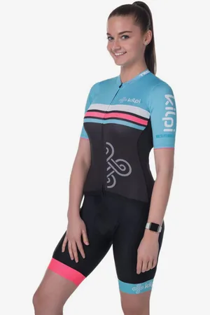Kilpi Světle modrý dámský cyklistický dres Corridor-W
