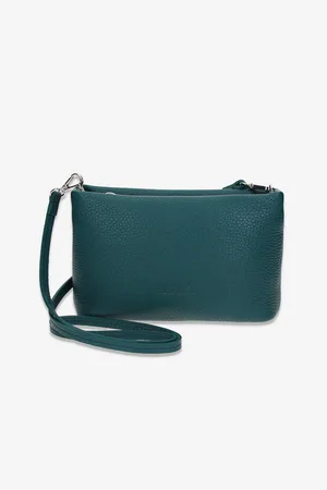 Elega Dámská kožená crossbody kabelka Fluffy