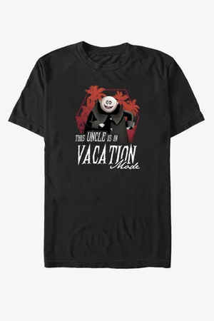 ZOOT FAN. Černé unisex tričko MGM Uncle Vaca Mode