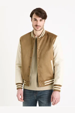 Celio Hnědý pánský bomber Guvarsisu