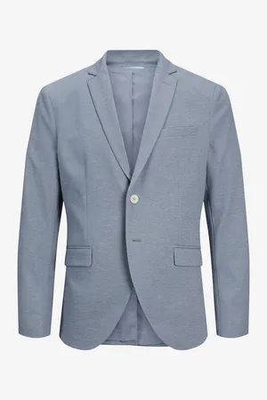 JACK & JONES Světle modré pánské sako