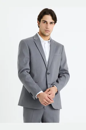 Celio Šedé pánské oblekové sako Fuaalto