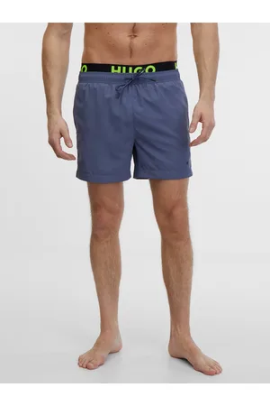 HUGO BOSS Tmavě modré pánské plavky S-Flex