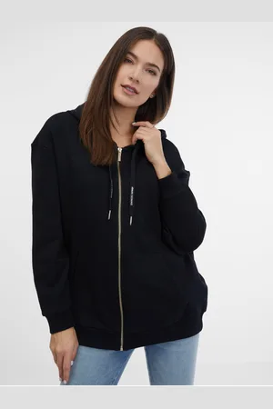 Armani Exchange Černá dámská mikina s kapucí