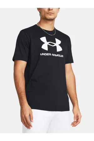 Under Armour Černé tričko UA SPORTSTYLE LOGO UPDATE SS