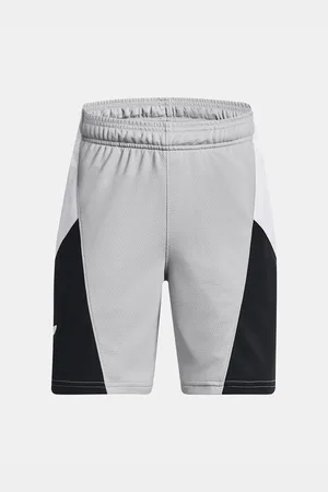 Under Armour Světle šedé sportovní kraťasy Curry Boys Splash Short