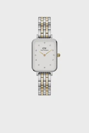 Daniel Wellington Dámské hodinky ve zlato-stříbrné barvě Quadro Lumine
