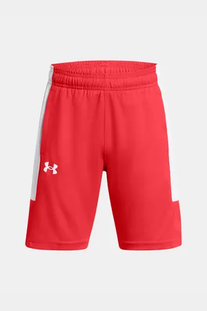 Under Armour Červené sportovní kraťasy UA Baseline Short
