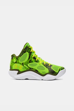 Under Armour Zelené sportovní tenisky CURRY Spawn Flotro