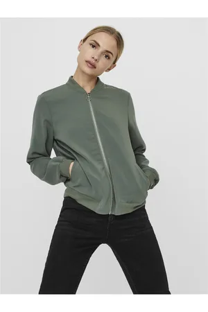 VERO MODA Zelený dámský bomber Coco