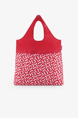 Reisenthel Červená vzorovaná nákupní taška Mini Maxi Shopper Plus
