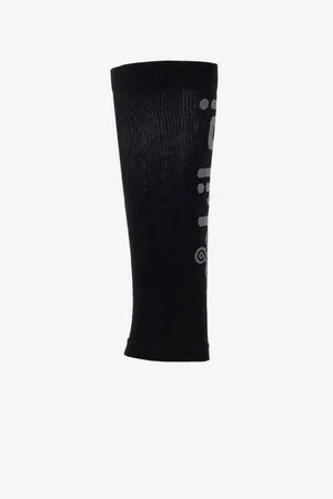 Kilpi Černé unisex kompresní návleky DOMET